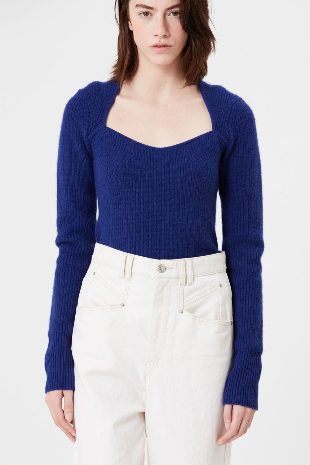 Women's Palma Cashmere Open Back Sweater In