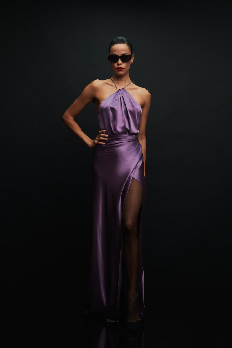 THE SEI Asymmetric Halter Dress CURIO FAENA MIAMI