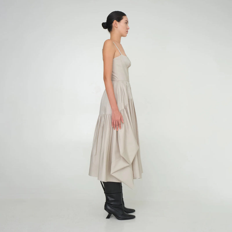 Montana Midi Dress Antarctic Gray