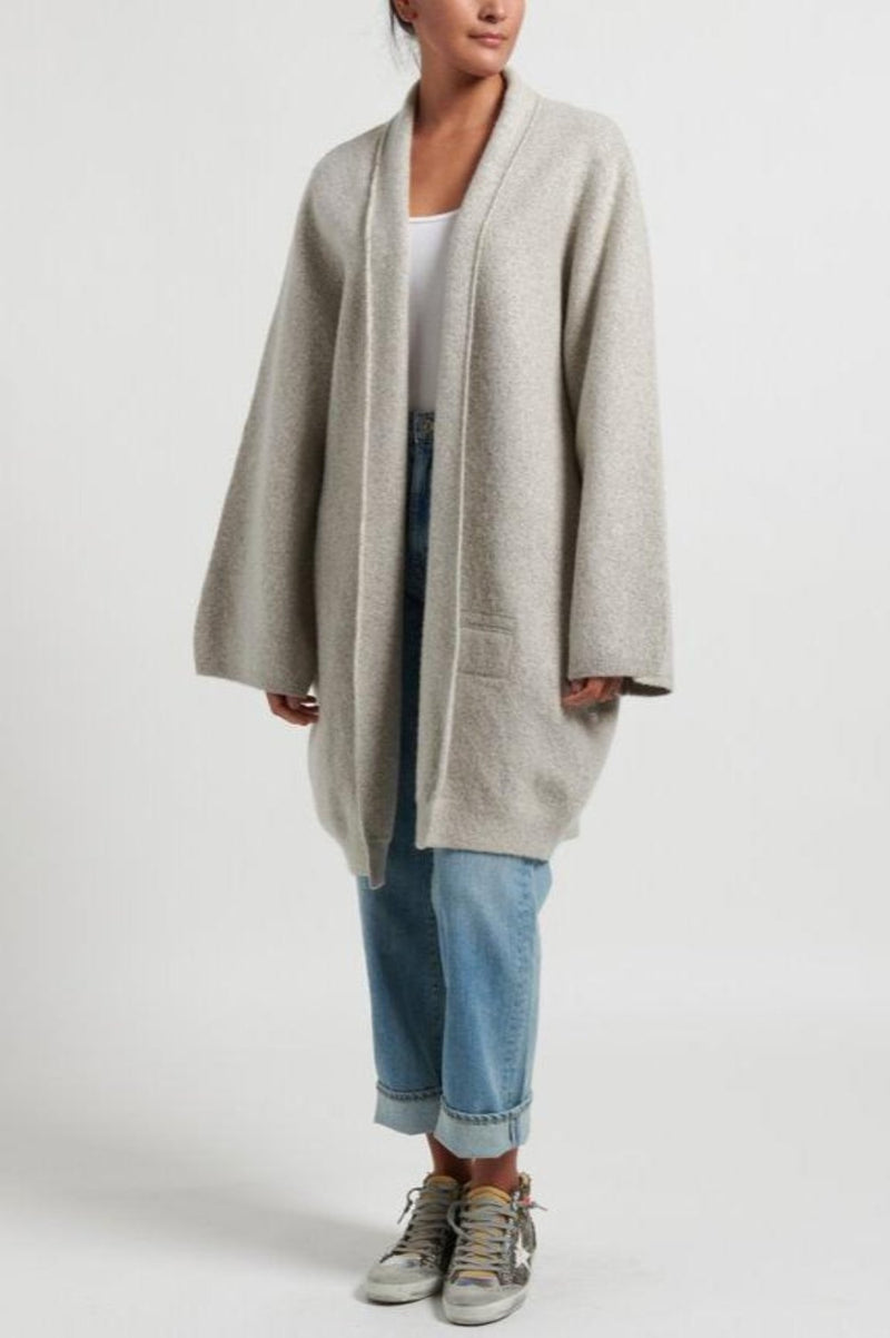 Felted Wide Coat Hazel