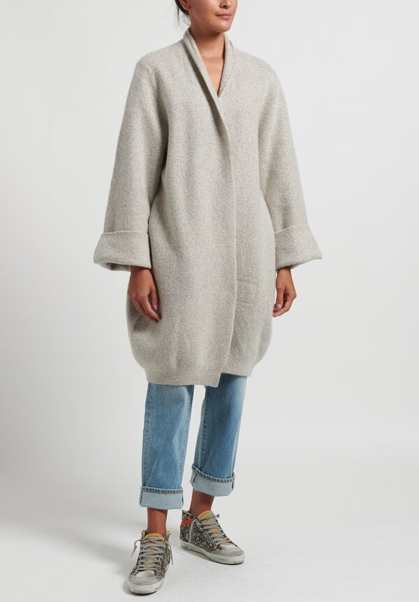 Felted Wide Coat Hazel