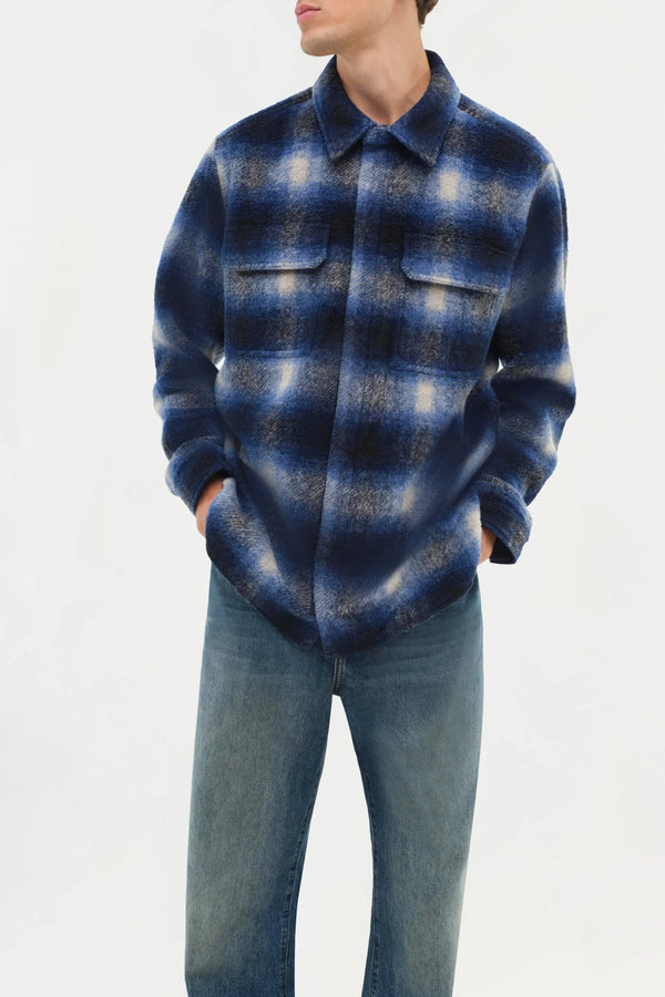 Caleb Plaid Shirt Jacket