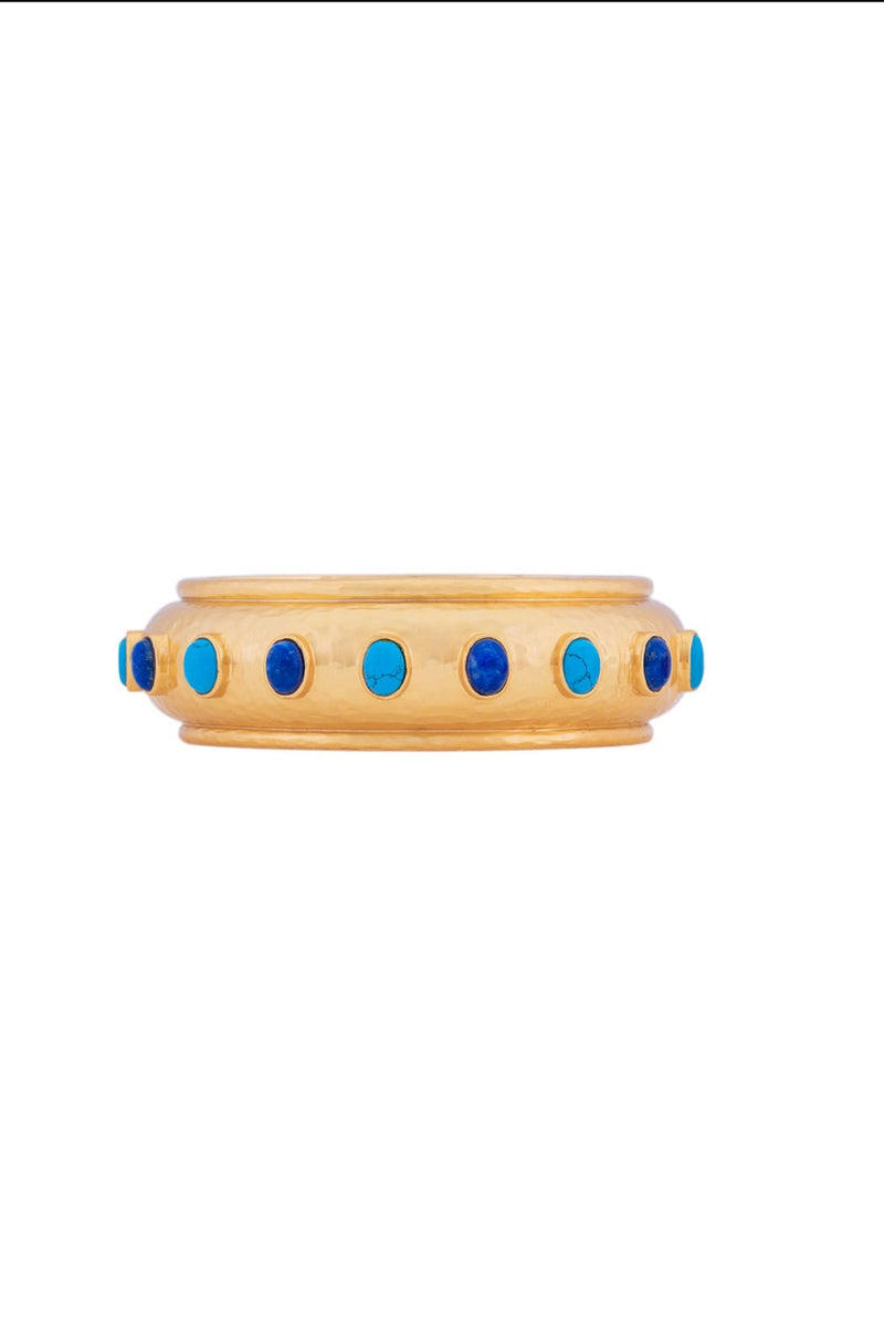 Ava Lapis-Turquoise Bangle