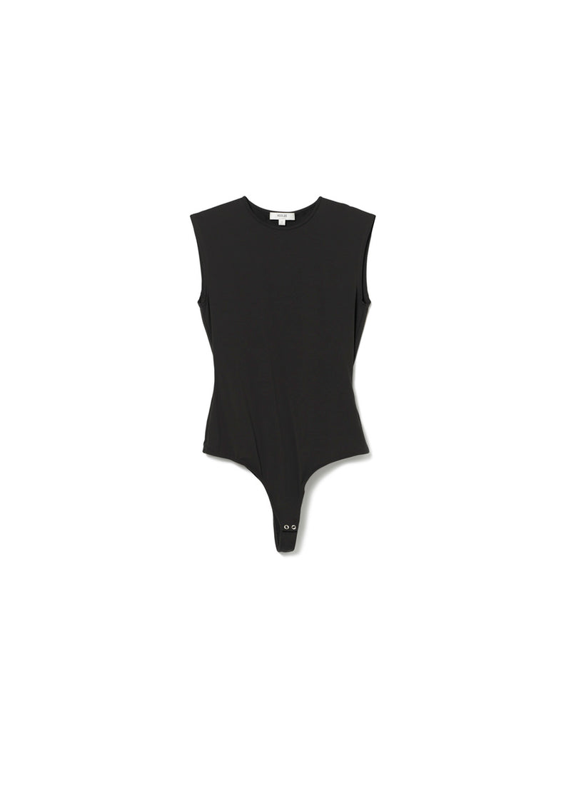 Aura Sleeveless Bodysuit Black