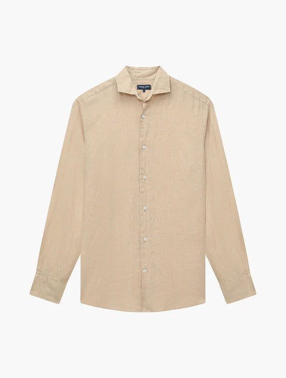 Antoni Linen Shirt LS Light Pink