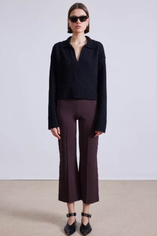 Rene Pull On Pant Chocolate