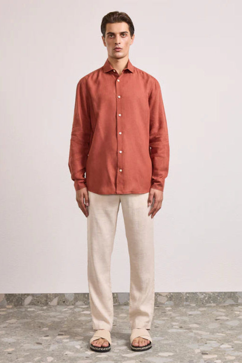 Antonio Linen Shirt L-S GD