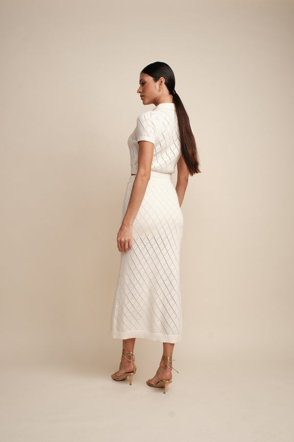 Mia Skirt Ivory