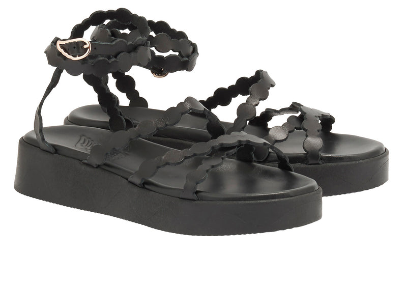 Aspis Black Sandals (Final Sale)