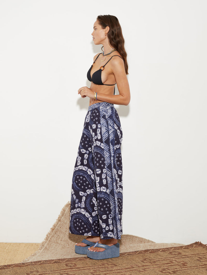 Vea Shibori Wide Leg Pant (Final Sale)