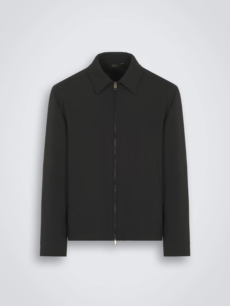 Midnight Blue Performa Shirt Collar Blouson