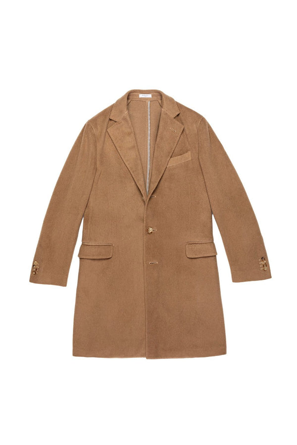 Man Overcoat Camel