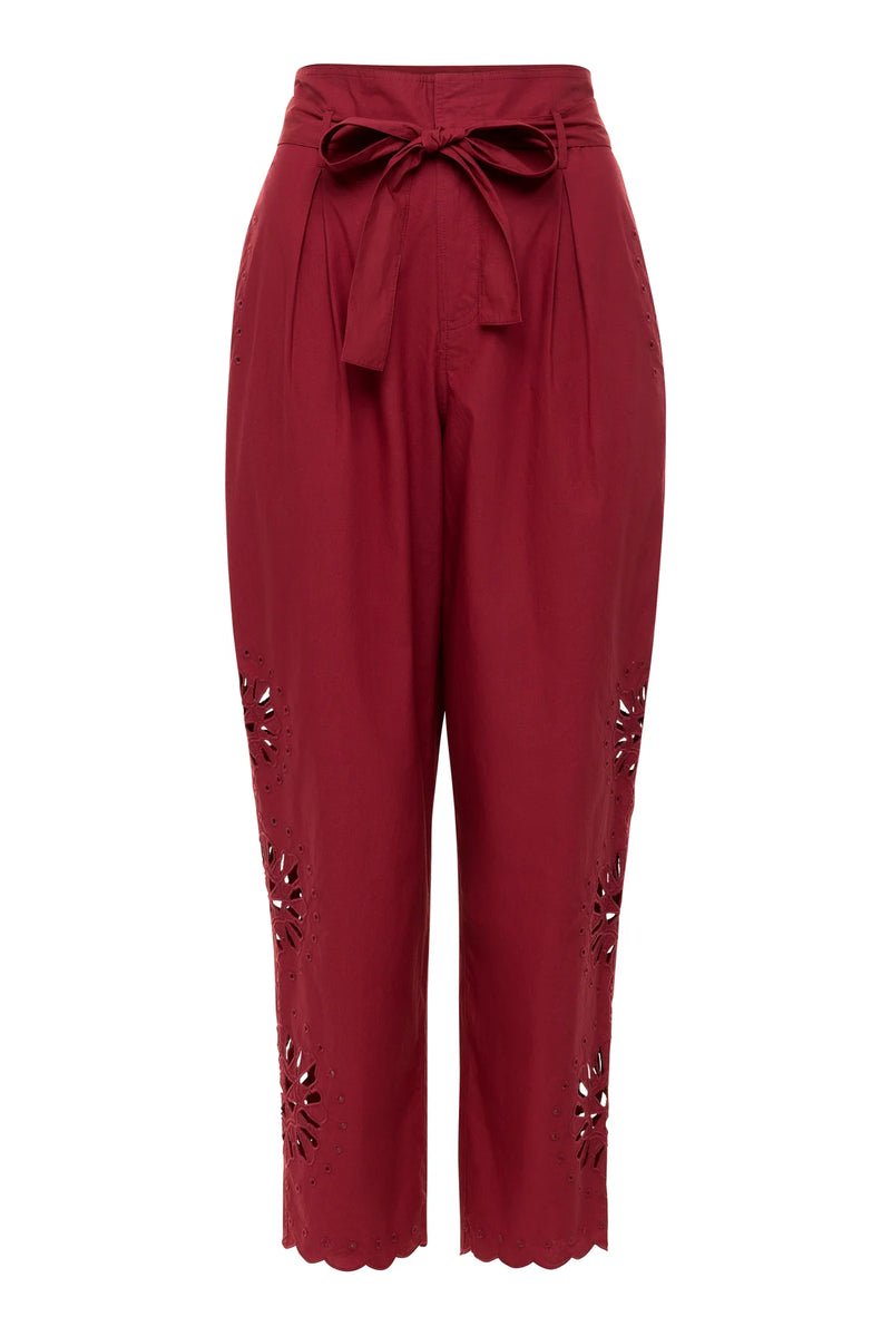 Carole Pant Red