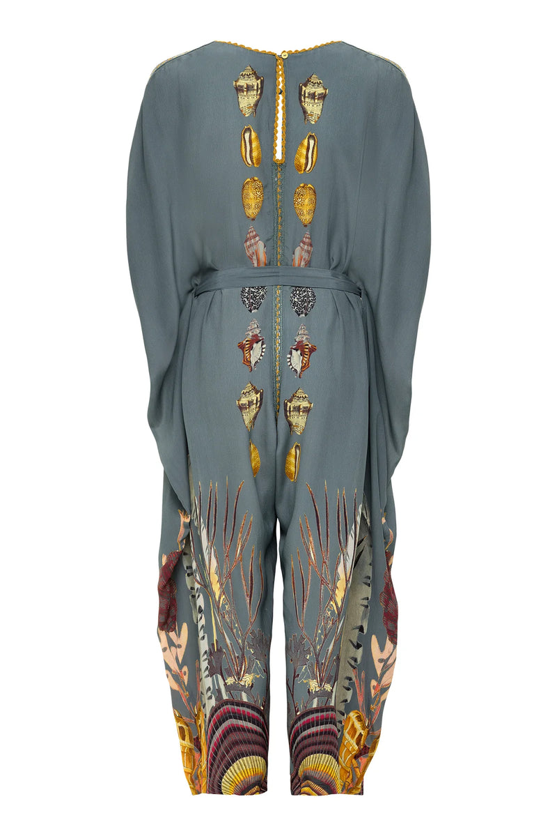 Xim Jumpsuit Gray Coral Reef