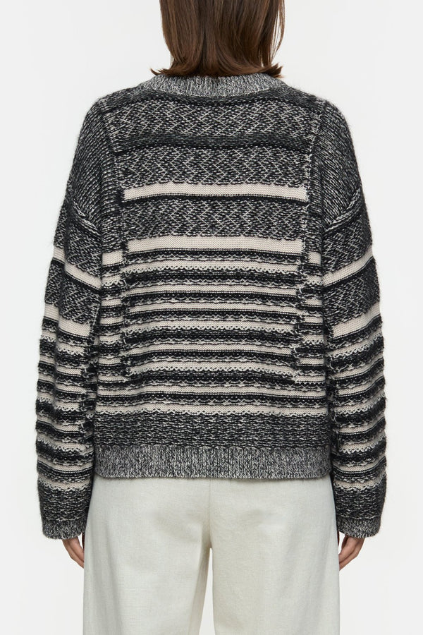 Alpaca Mix Jacquard Jumper