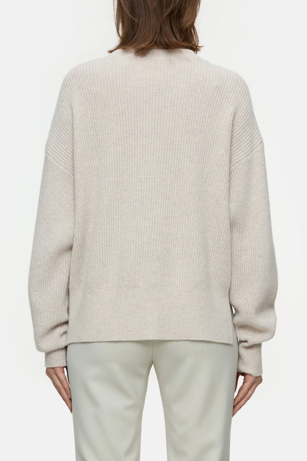 Merino Wool Jumper Pearl Beige