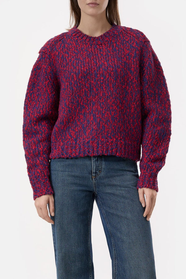 Wool Blend Jumper Chili Pepper