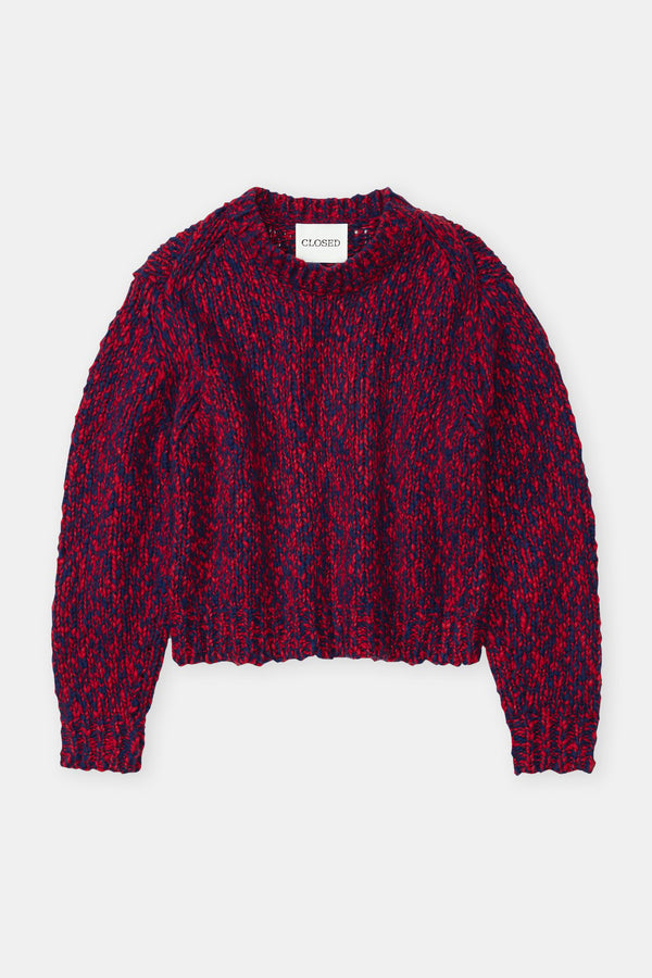 Wool Blend Jumper Chili Pepper