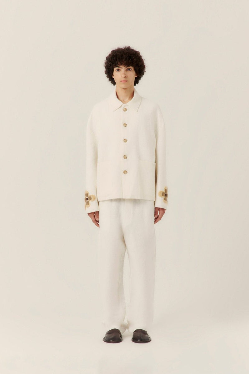 Line Resort Trouser White