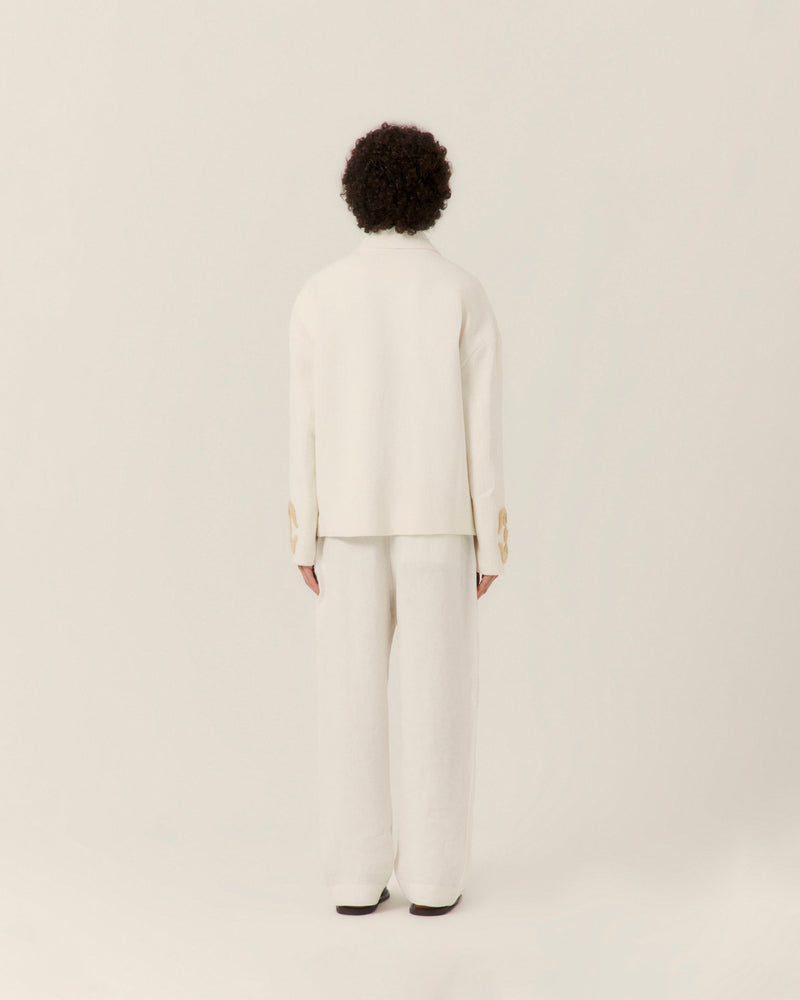 Line Resort Trouser White