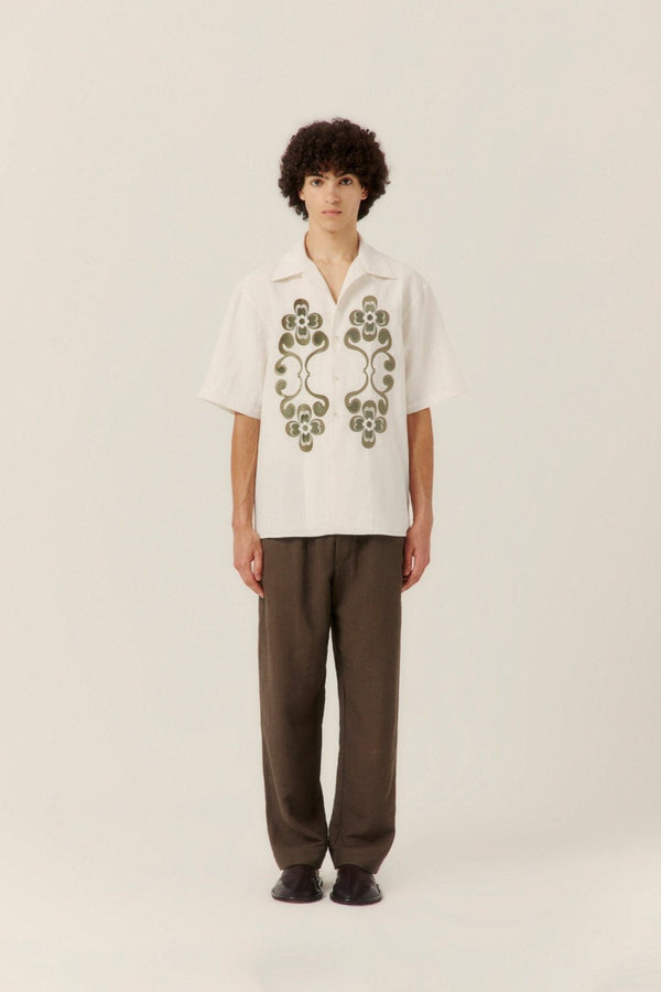 Reflection Embroidered Oversized Shirt