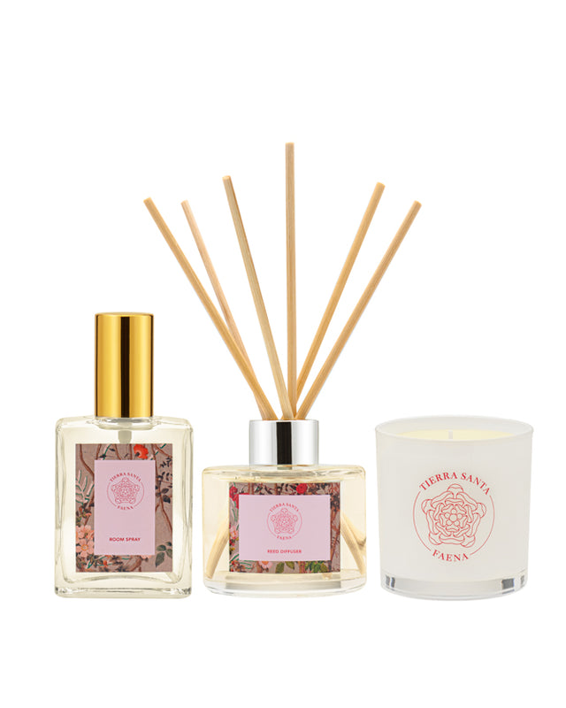 faena hotel tierra sanat palo santo fragrances miami ceach candle diffuser room spray