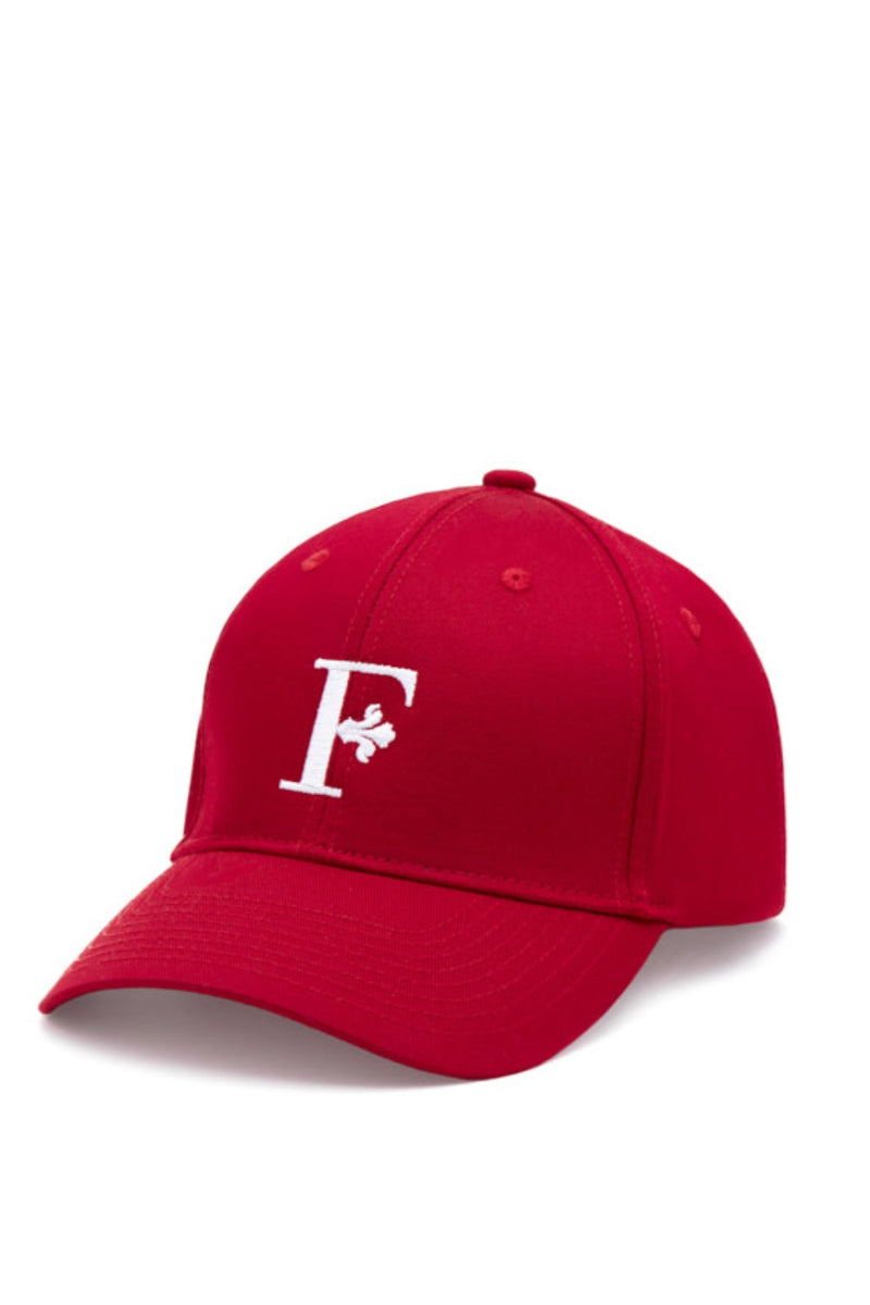 F Faena Hat Baseball Cap Red hotel miami beach logo sun F