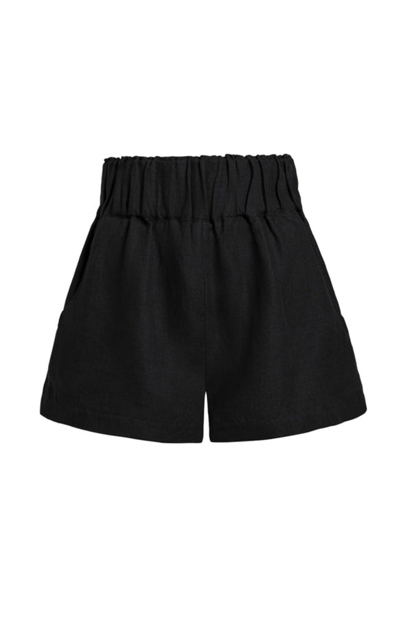 bondi born black universal pant high waisted short