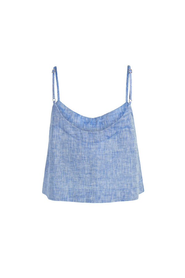 Flared Cami Denim