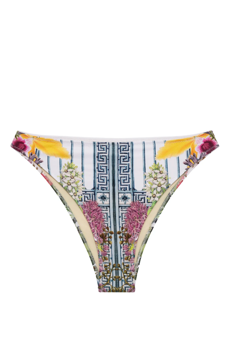 Cala Bikini Bottom Floral Greek