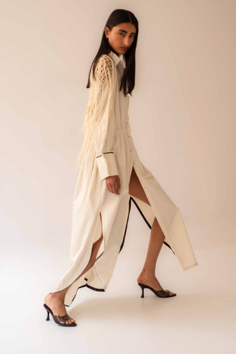 Janya Oversized Long Shirt Dress