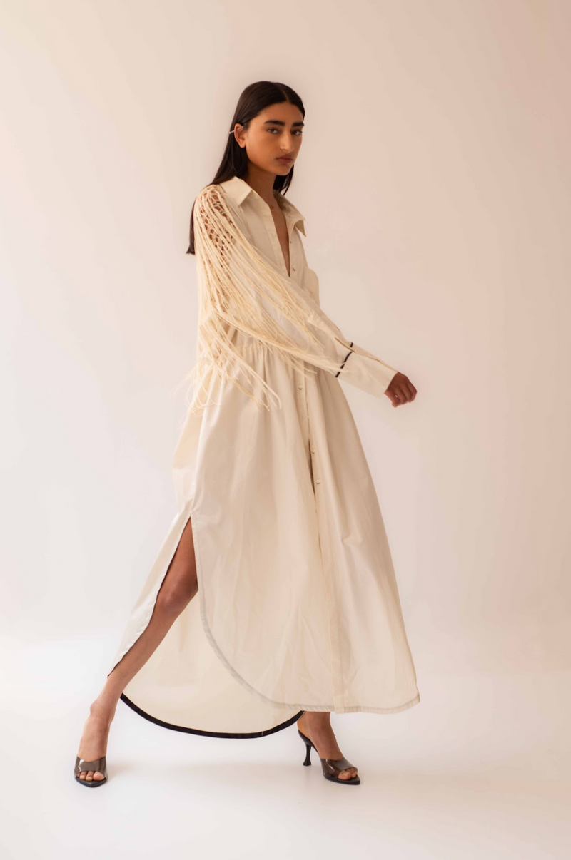 Janya Oversized Long Shirt Dress