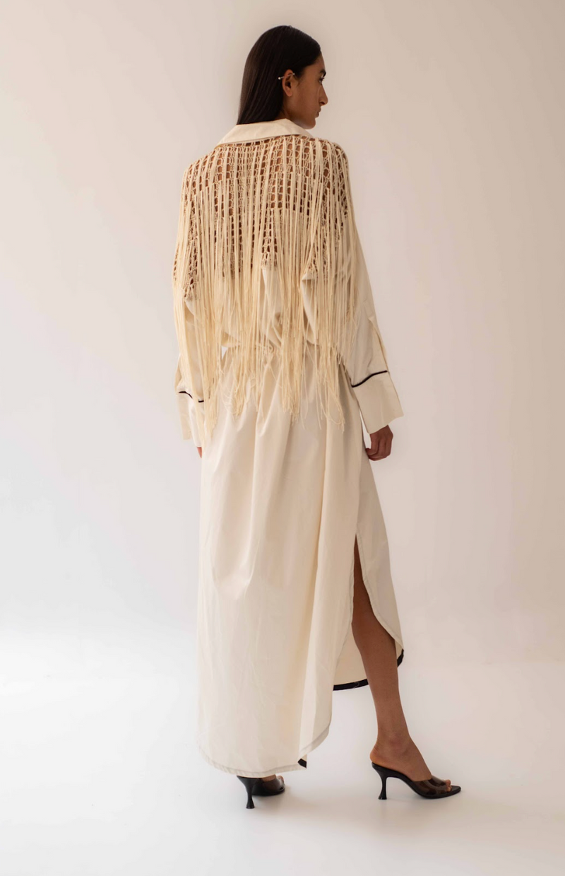 Janya Oversized Long Shirt Dress