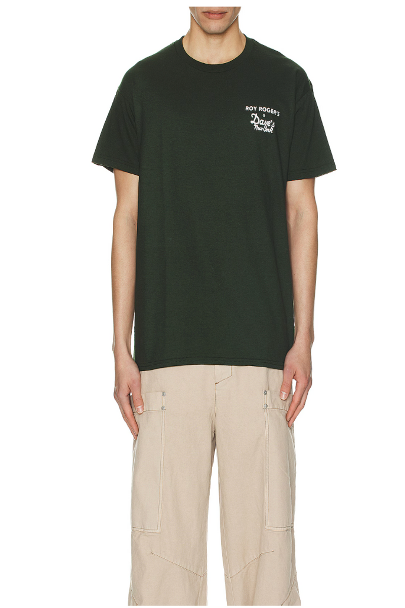 Roy Roger's X Dave's Army and Navy T-Shirt Dark Green