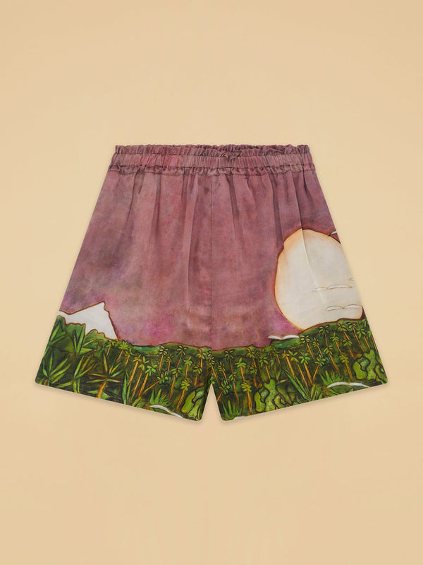 La Sierra Silk Mini Shorts