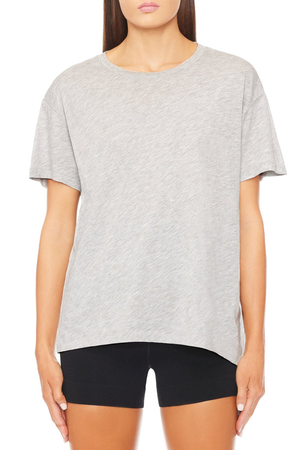 SS Boyfriend T-Shirt Heather Grey