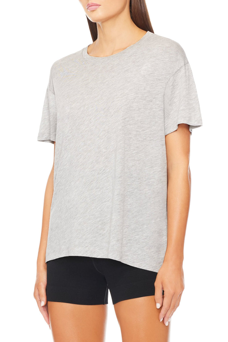 SS Boyfriend T-Shirt Heather Grey