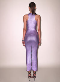 Flash Racer Dress Purple