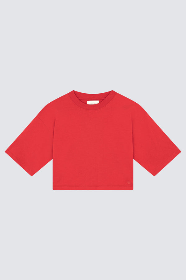 Gupo Cropped T-shirt Tomato