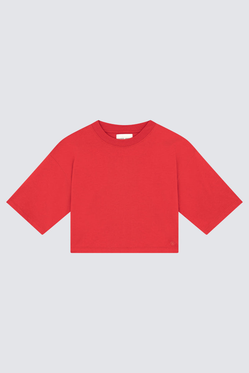 Gupo Cropped T-shirt Tomato