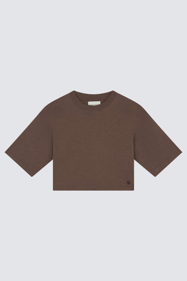 Gupo Cropped T-shirt Wood