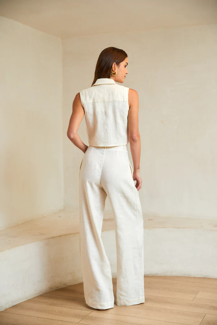 Alina Pant Ivory