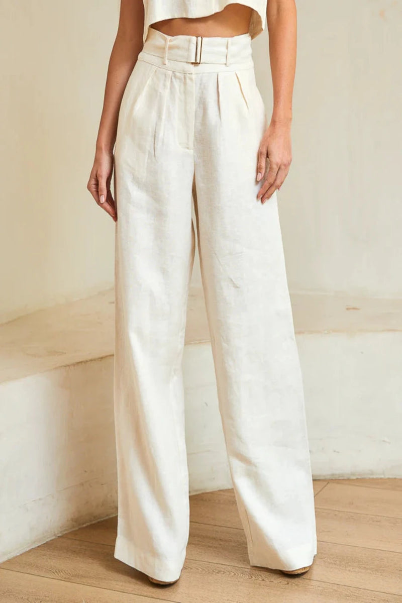 Alina Pant Ivory