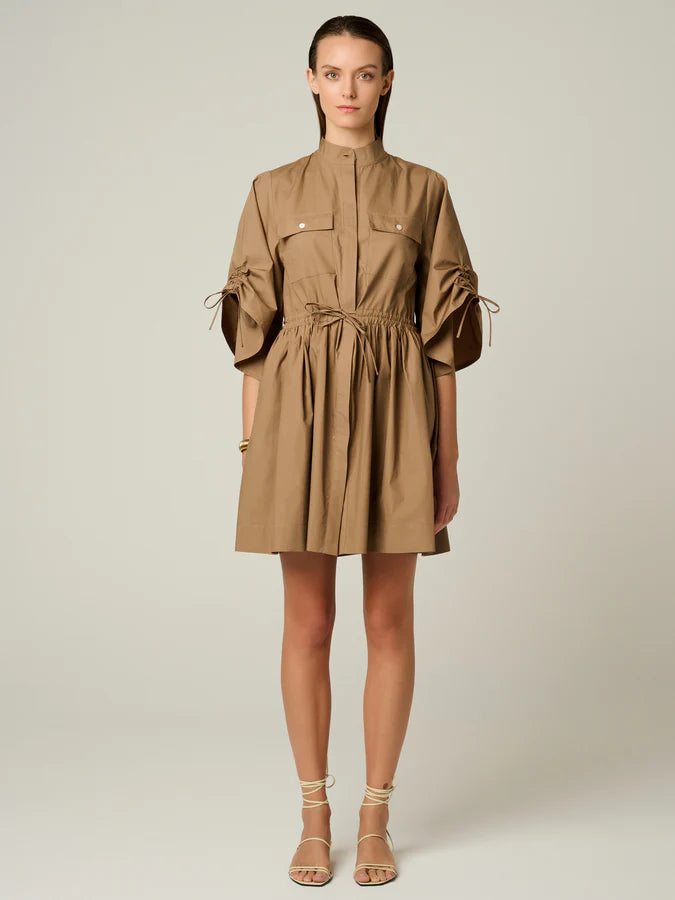 Hannah Dress Khaki (Final Sale)