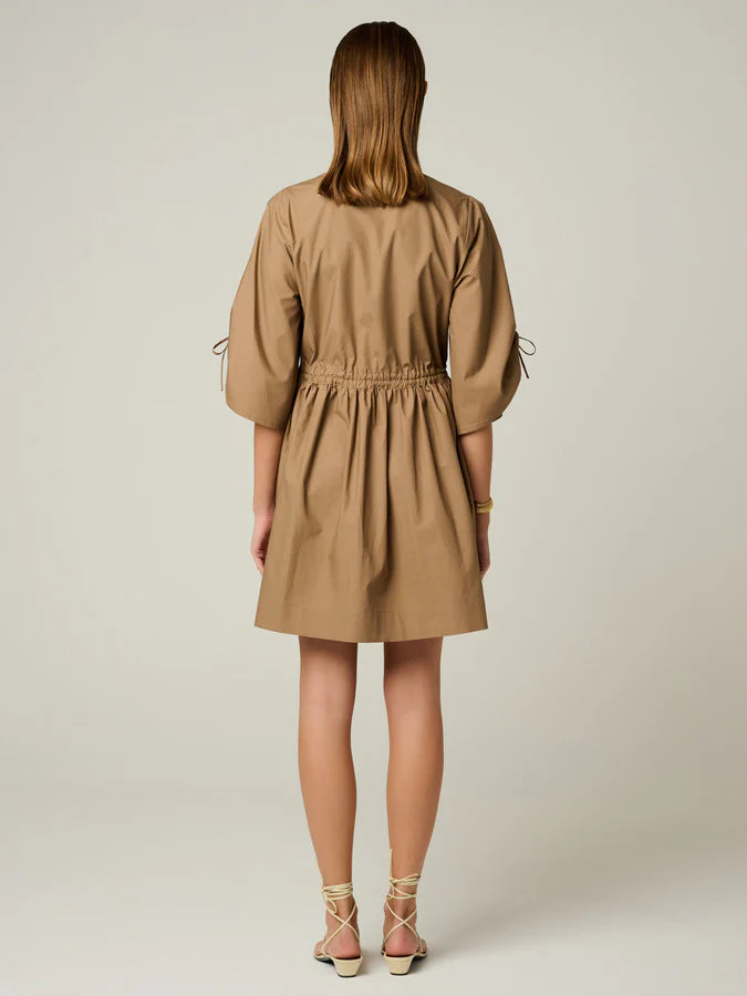 Hannah Dress Khaki (Final Sale)