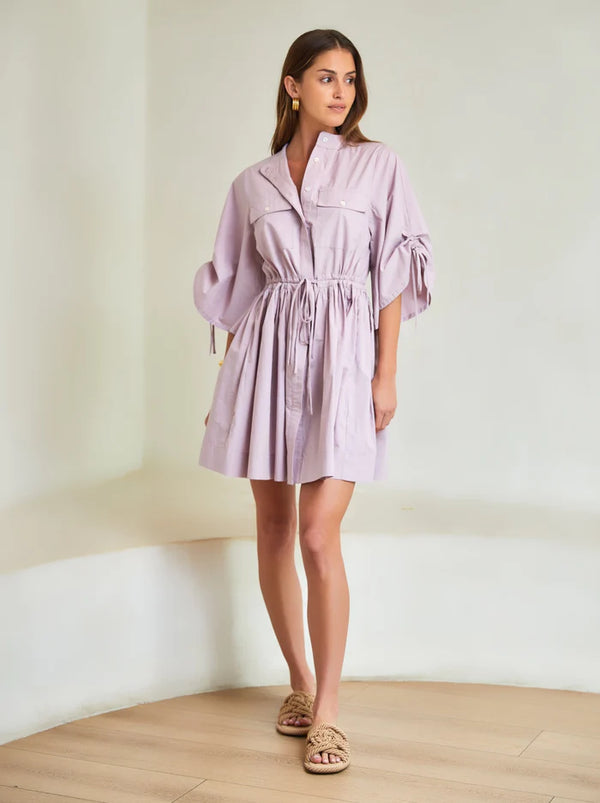 Hannah Mini Dress Lilac (Final Sale)