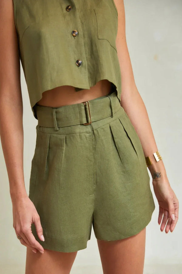 Zinna Short Olive