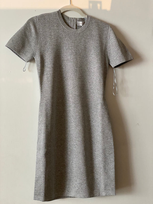 Short Sleeve Crewneck Dress