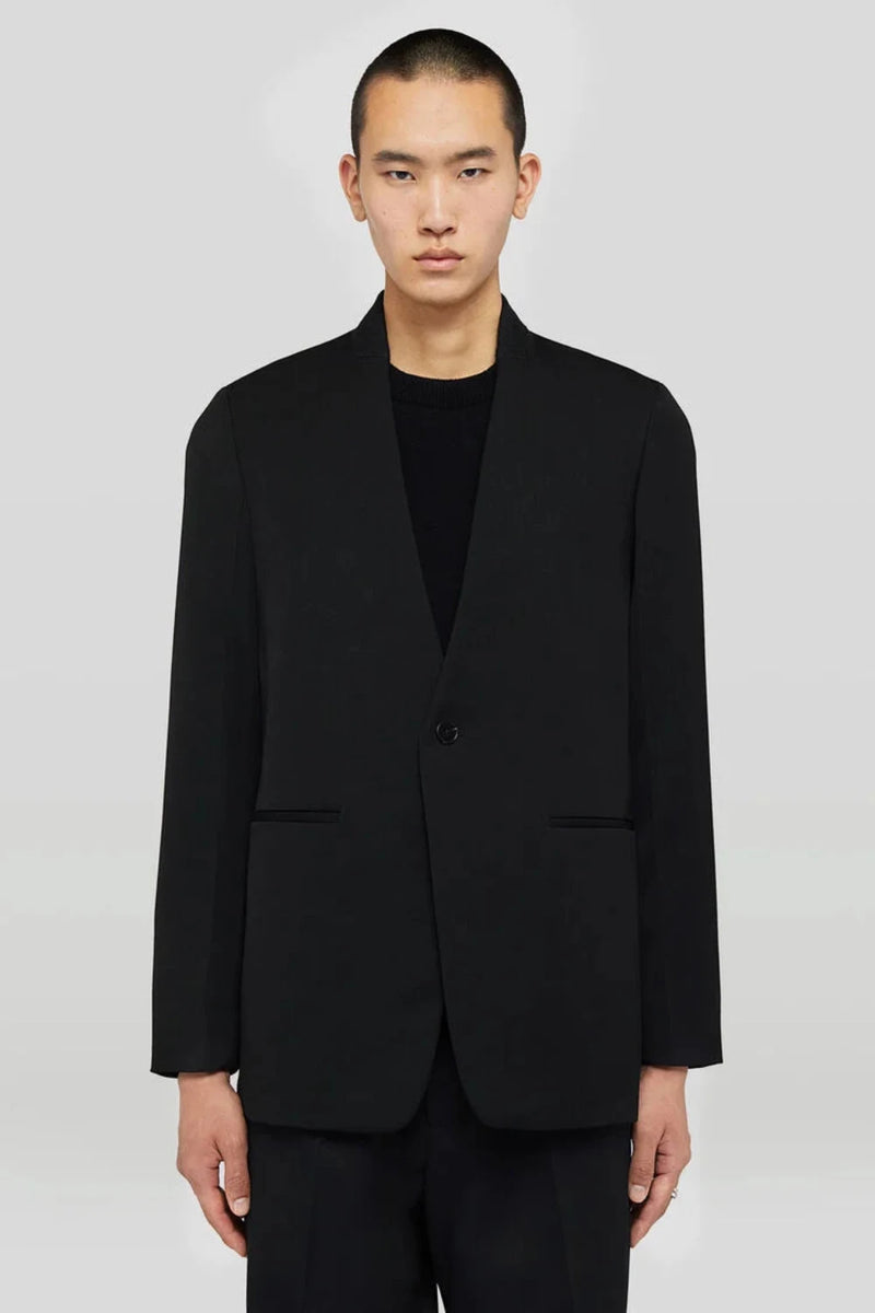 Wool Tailored Jacket Black