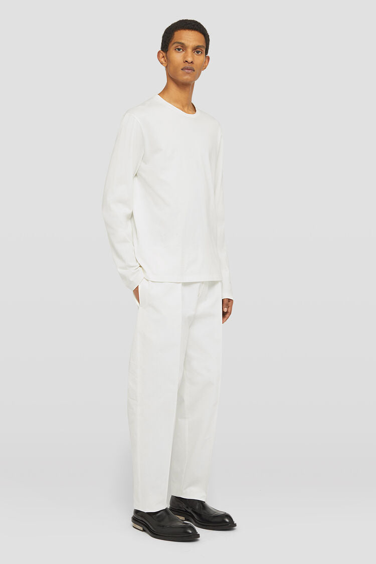 Tapered Trouser Optic White